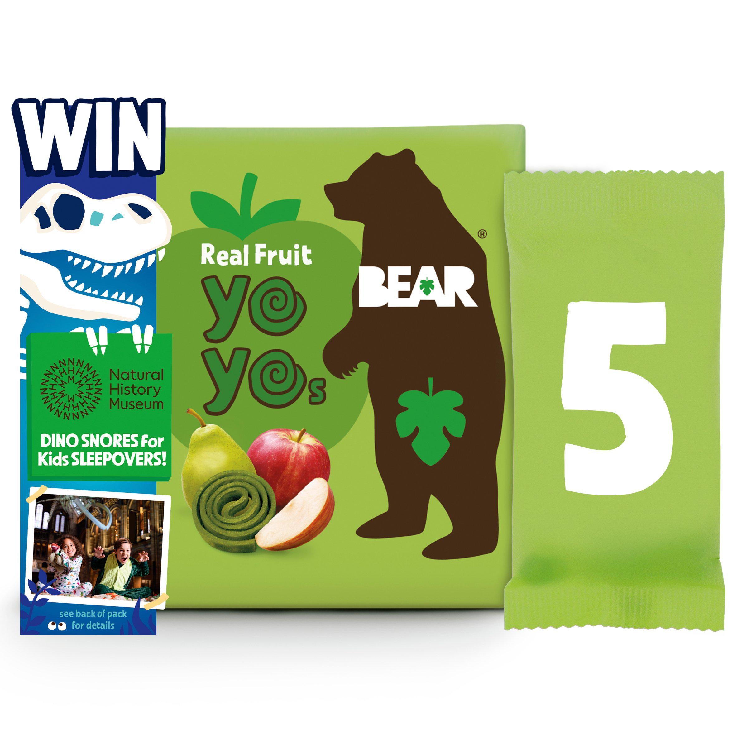 BEAR Fruit Yoyos Apple Multipack x5 20g GOODS Sainsburys   