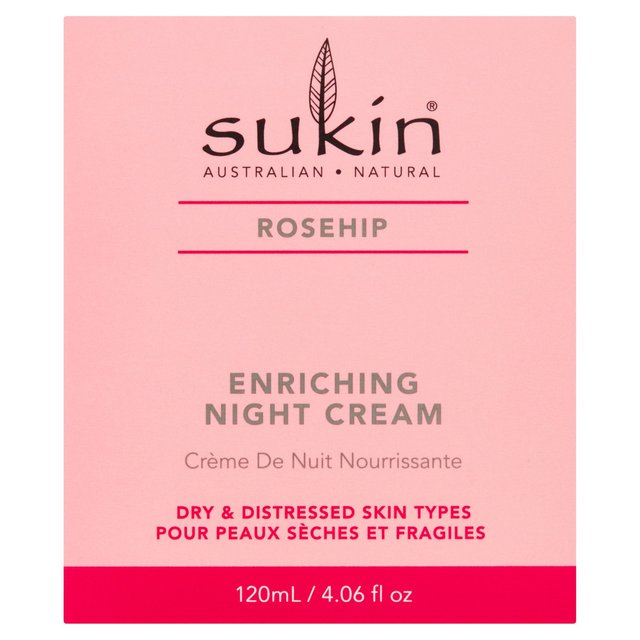 Sukin Natural Rosehip Night Cream   120ml GOODS M&S   