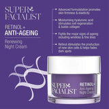 Super Facialist Retinol Anti Aging Night Cream   50ml GOODS M&S   