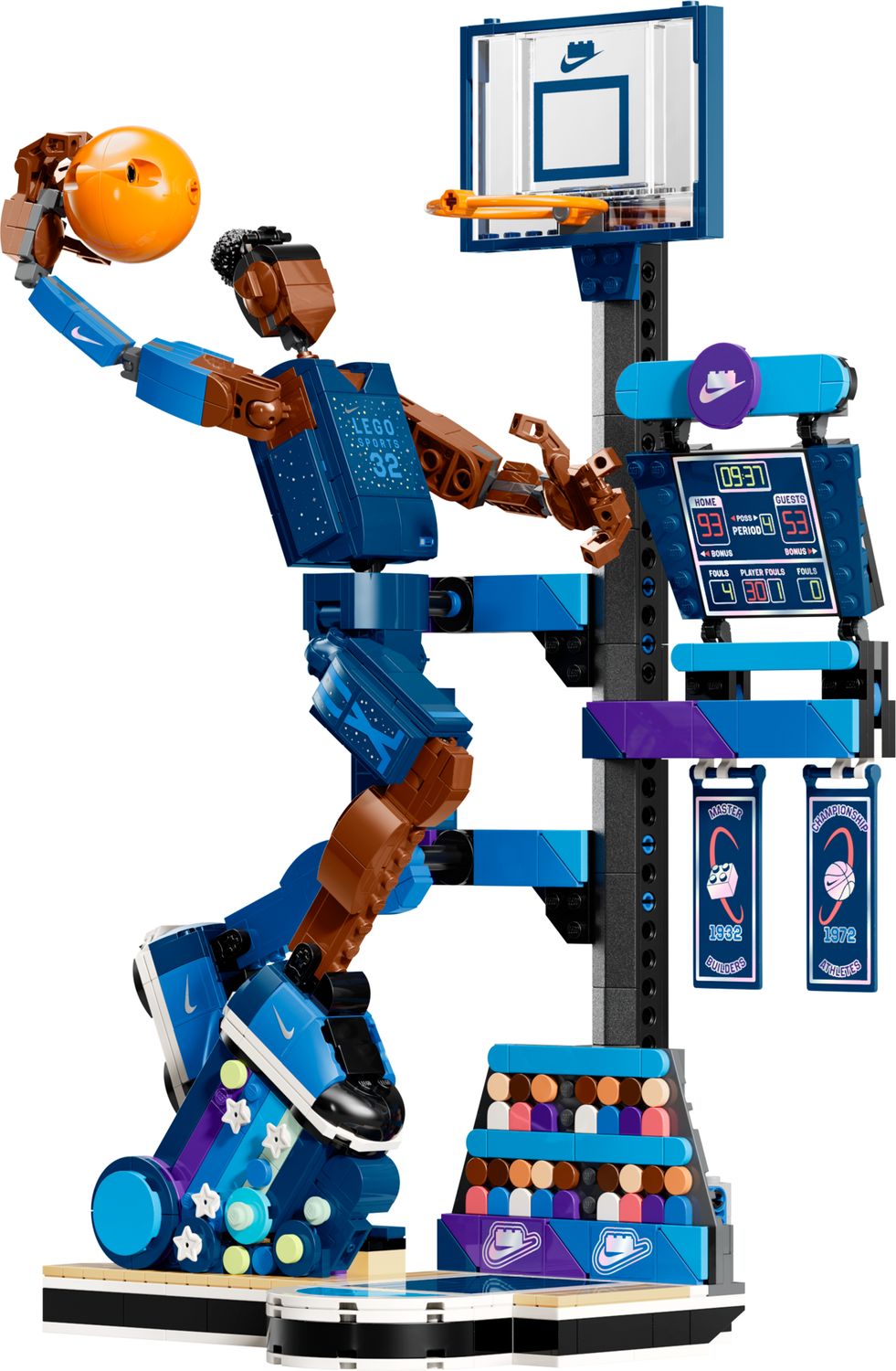 Nike Slam Dunk LEGO building set with 809 pieces (British brand)