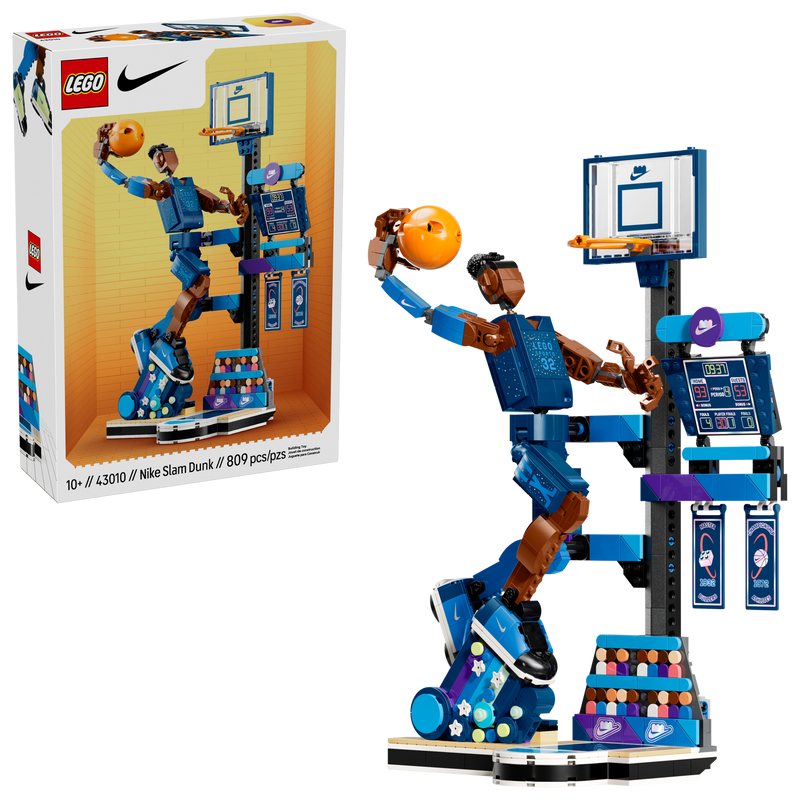 Nike Slam Dunk LEGO building set with 809 pieces (British brand)
