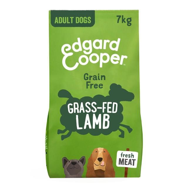 Edgard & Cooper Adult Grain Free Dry Dog Food with Fresh Grass-Fed Lamb   7kg GOODS M&S   