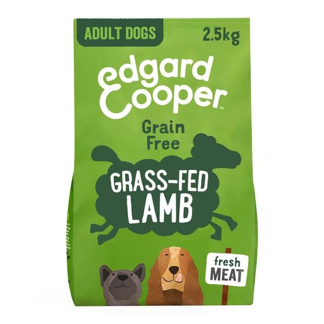 Edgard & Cooper Adult Grain Free Dry Dog Food with Fresh Grass-Fed Lamb   2.5kg GOODS M&S   