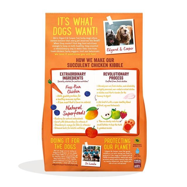 Edgard & Cooper Adult Grain Free Dry Dog Food with Fresh Free-Run Chicken   12kg GOODS M&S   