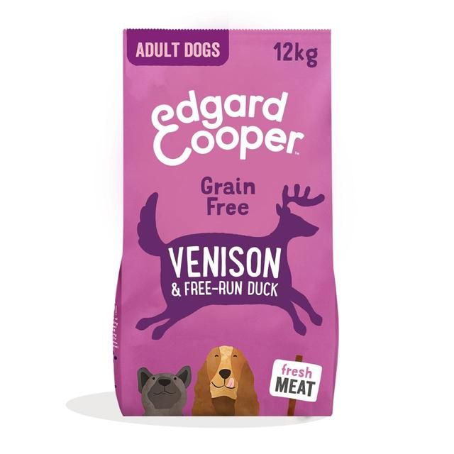 Edgard & Cooper Adult Grain Free Dry Dog Food with Venison & Free-Run Duck   12kg GOODS M&S   