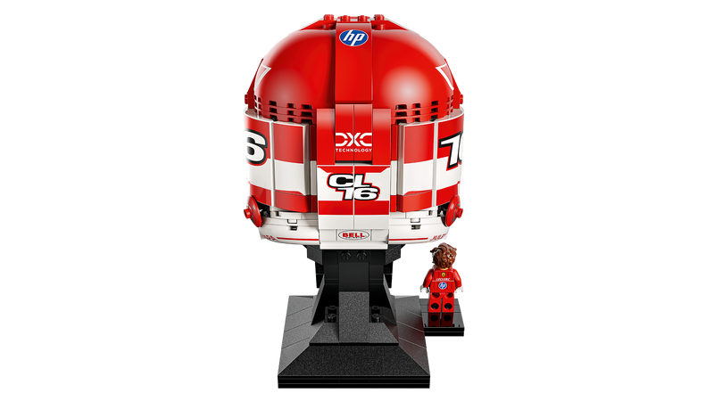 LEGO Charles Leclerc Helmet building set 886 pieces - British product