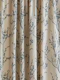 Laura Ashley Grey Dove Pussy Willow Pencil Pleat Curtains