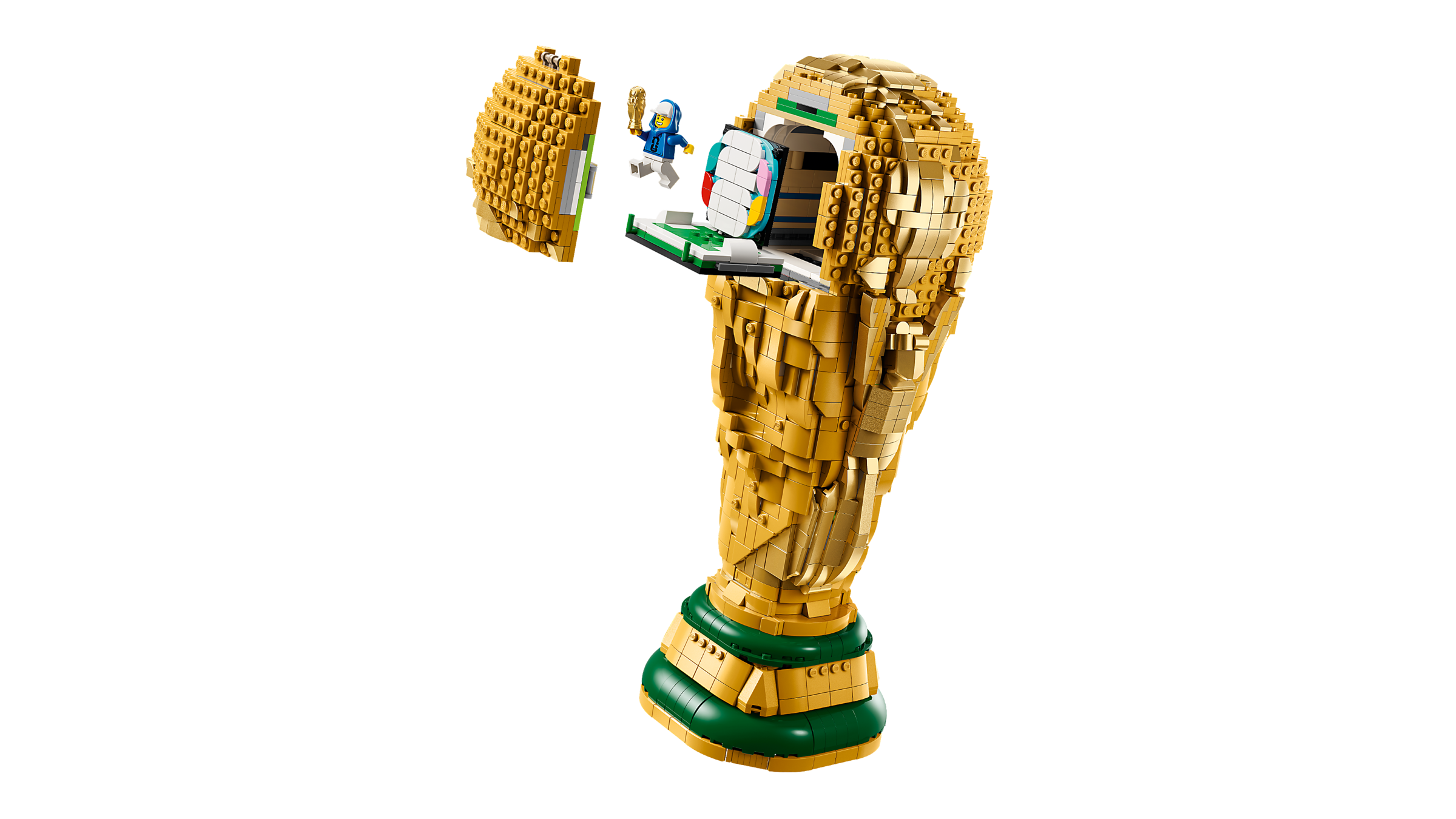 LEGO FIFA World Cup trophy building set 2842 pieces, UK version