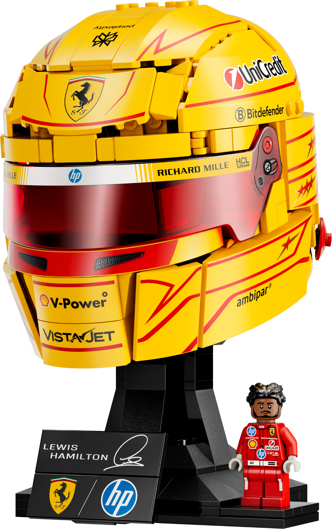 LEGO Scuderia Ferrari Lewis Hamilton Helmet building set (British brand)