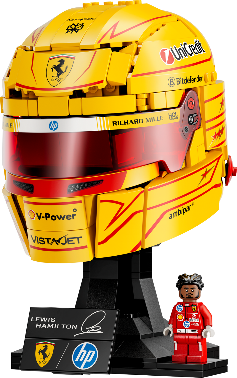 LEGO Scuderia Ferrari Lewis Hamilton Helmet building set (British brand)