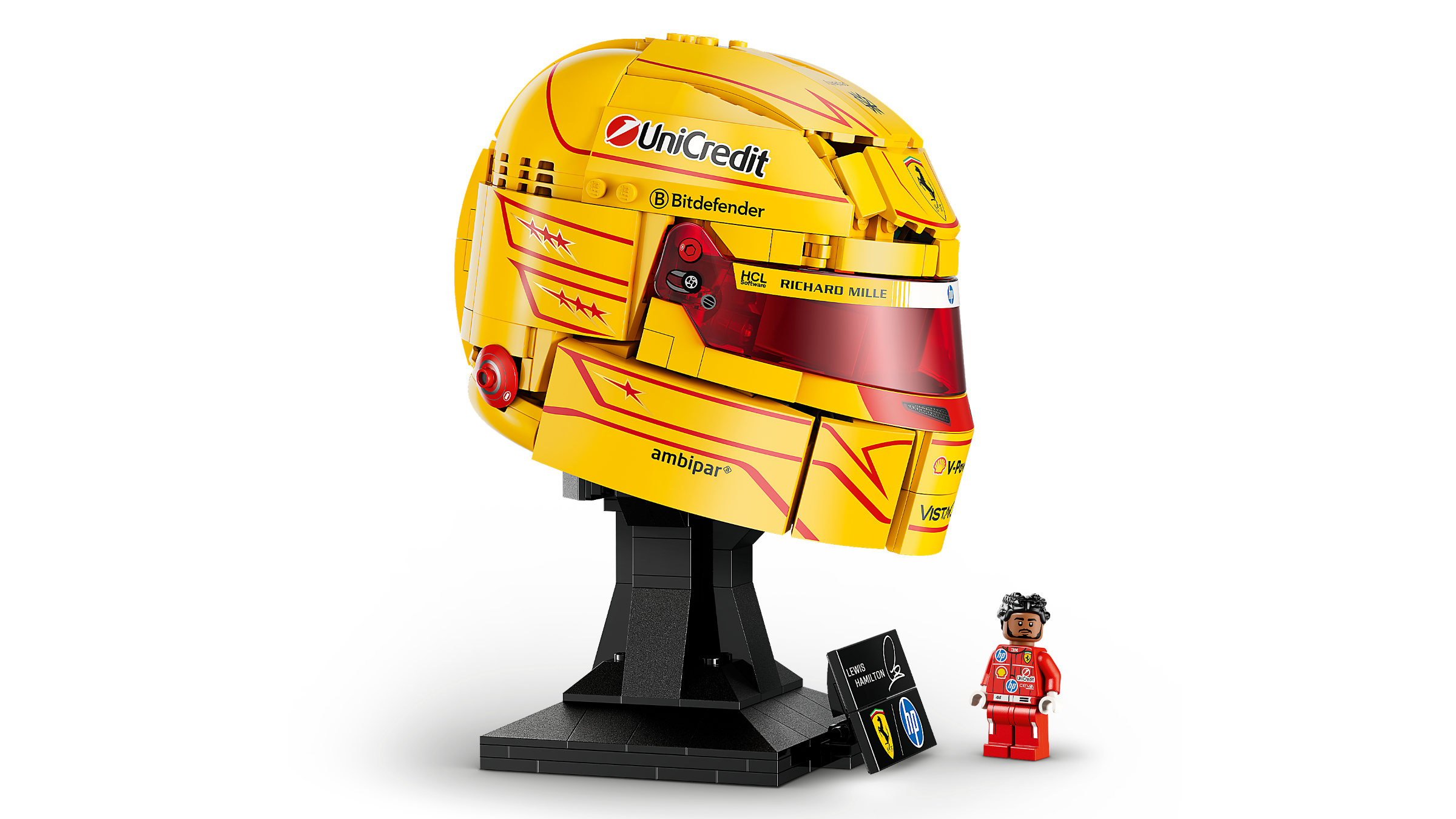 LEGO Scuderia Ferrari Lewis Hamilton Helmet building set (British brand)
