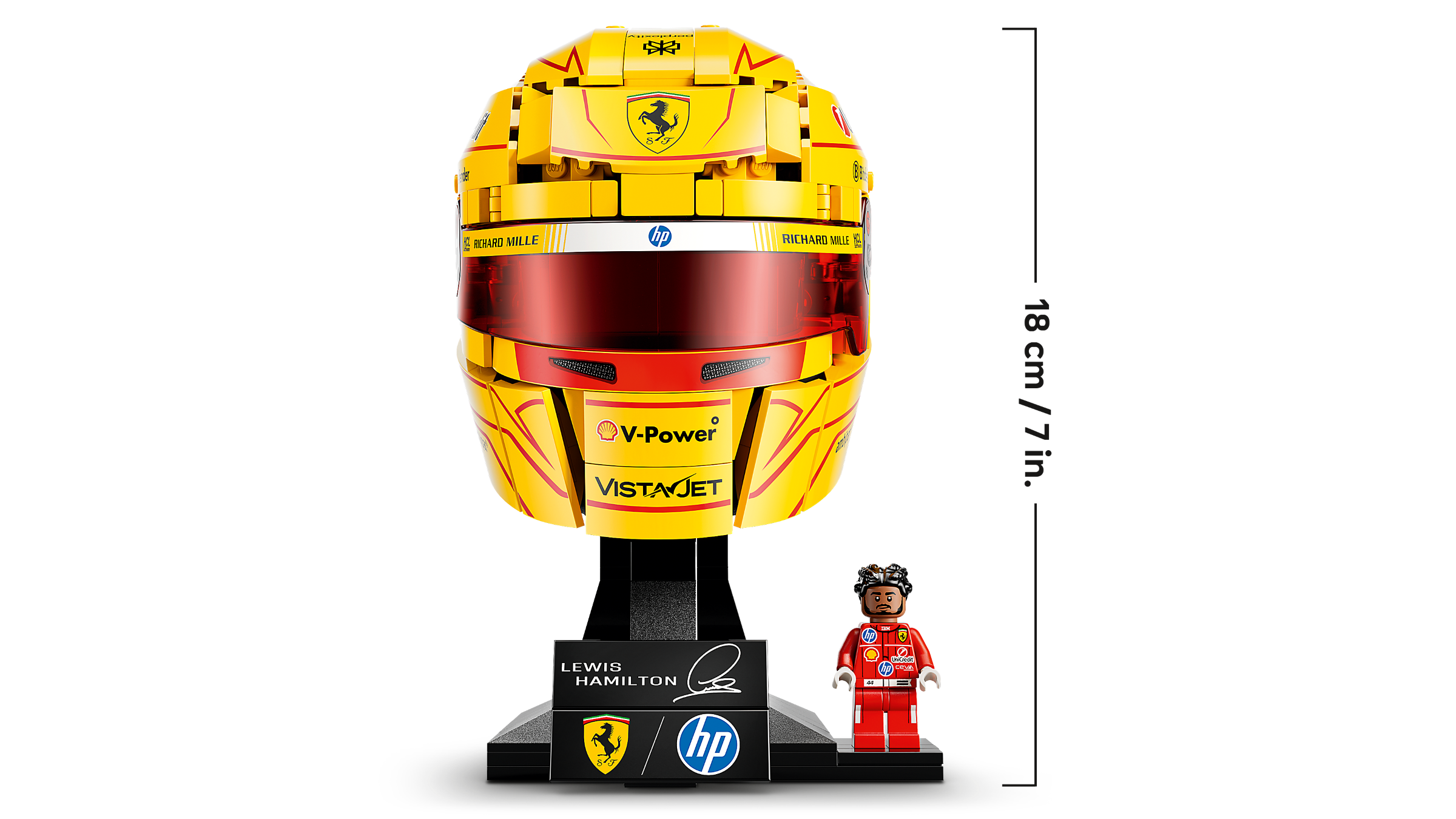 LEGO Scuderia Ferrari Lewis Hamilton Helmet building set (British brand)