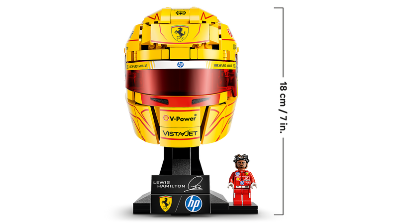 LEGO Scuderia Ferrari Lewis Hamilton Helmet building set (British brand)