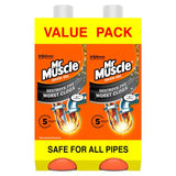 Mr Muscle Power Gel Drain & Sink Unblocker Twin Pack   2 x 1L GOODS M&S   