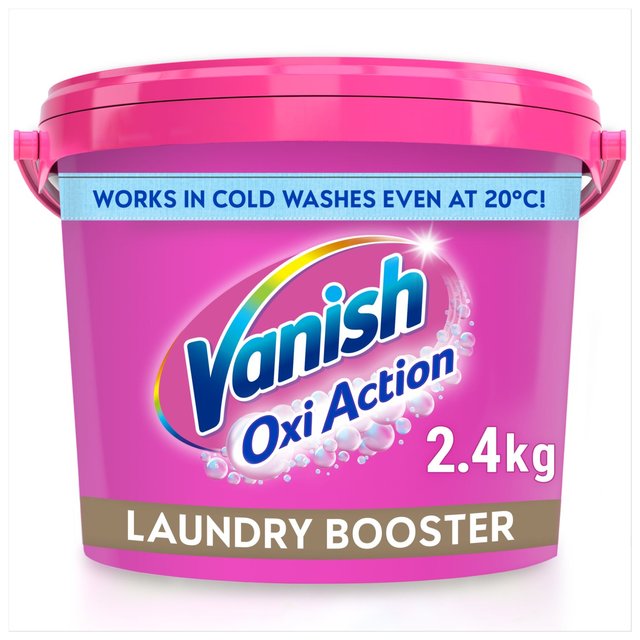 Vanish Oxi Action Powder Fabric Stain Remover Powder Colours    2.4kg GOODS M&S   