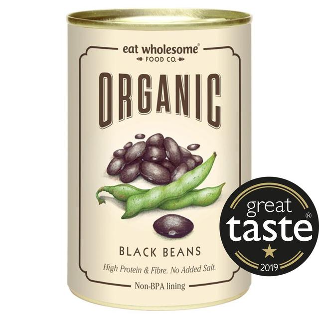 Eat Wholesome Organic Black Beans   400g GOODS M&S   