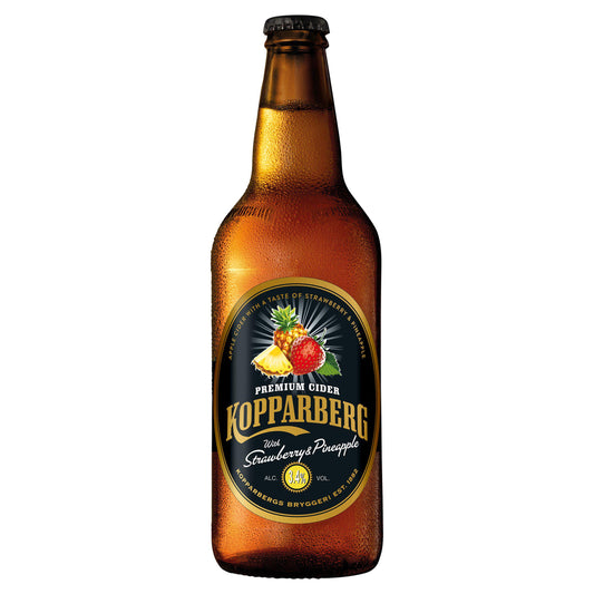 Kopparberg Premium Cider with Strawberry & Pineapple 500ml GOODS Sainsburys   