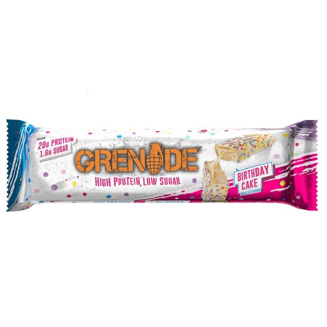 Grenade Carb Killa Birthday Cake Protein Bar   60g GOODS M&S   