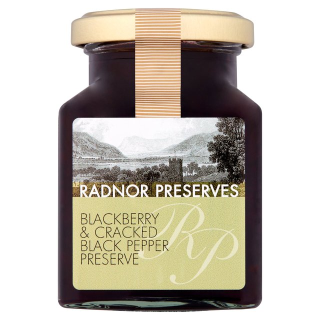 Radnor Preserves Blackberry & Cracked Pepper Preserve   240g GOODS M&S   