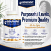 Brainwave Nootropics brain supplement complex 120 capsules (British brand)