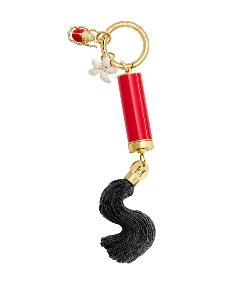 Carolina Herrera beetle charm lipstick accessory - British product