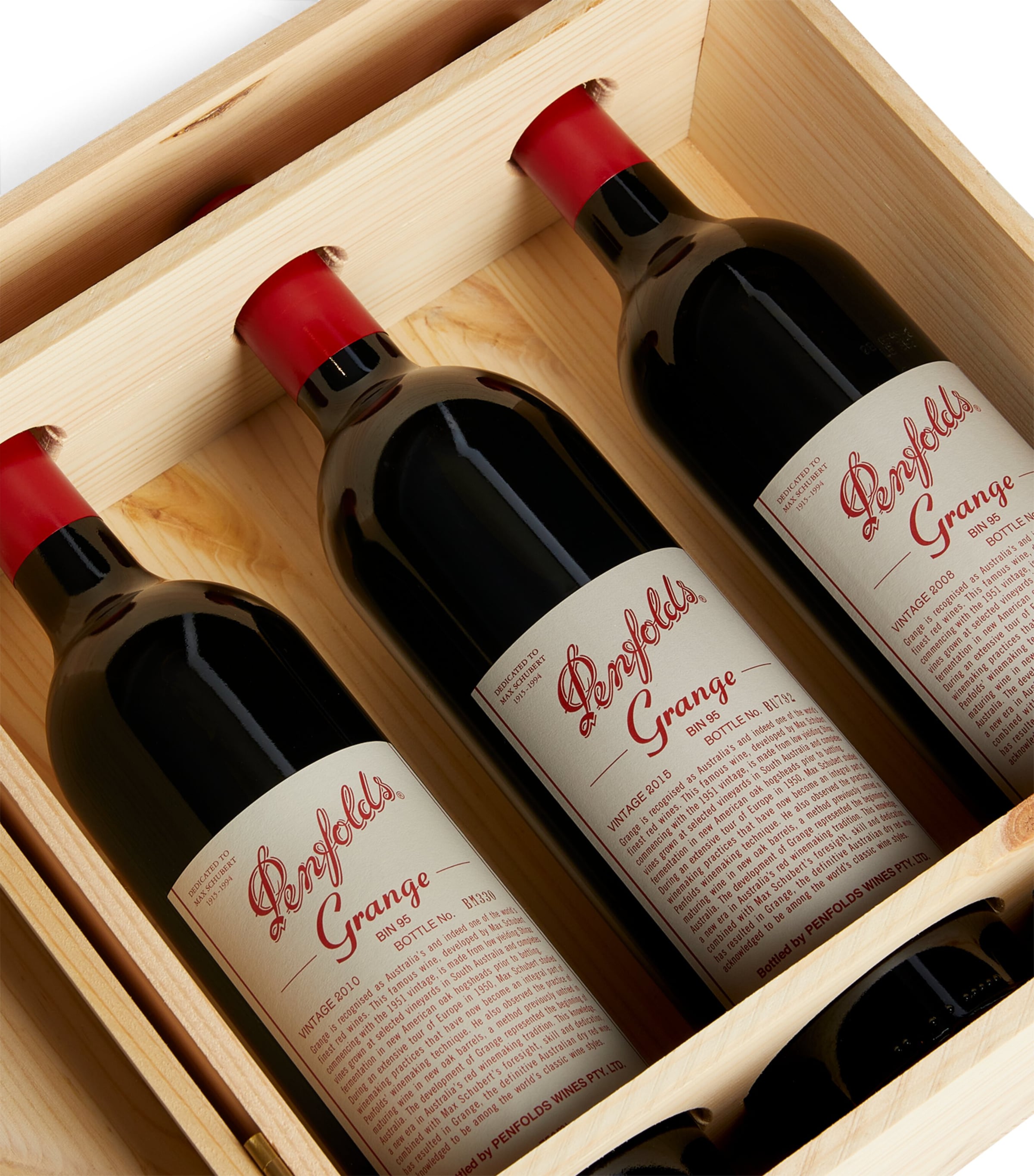 Penfolds Grange 100 Point Case red wine 3 bottles, imported from the UK