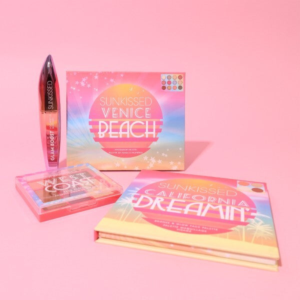 Sunkissed California Dreaming makeup gift set 4-piece - British product