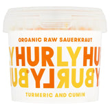 Hurly Burly Turmeric and Cumin Organic Raw Sauerkraut   300g GOODS M&S   