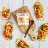 Hurly Burly Turmeric and Cumin Organic Raw Sauerkraut   300g GOODS M&S   