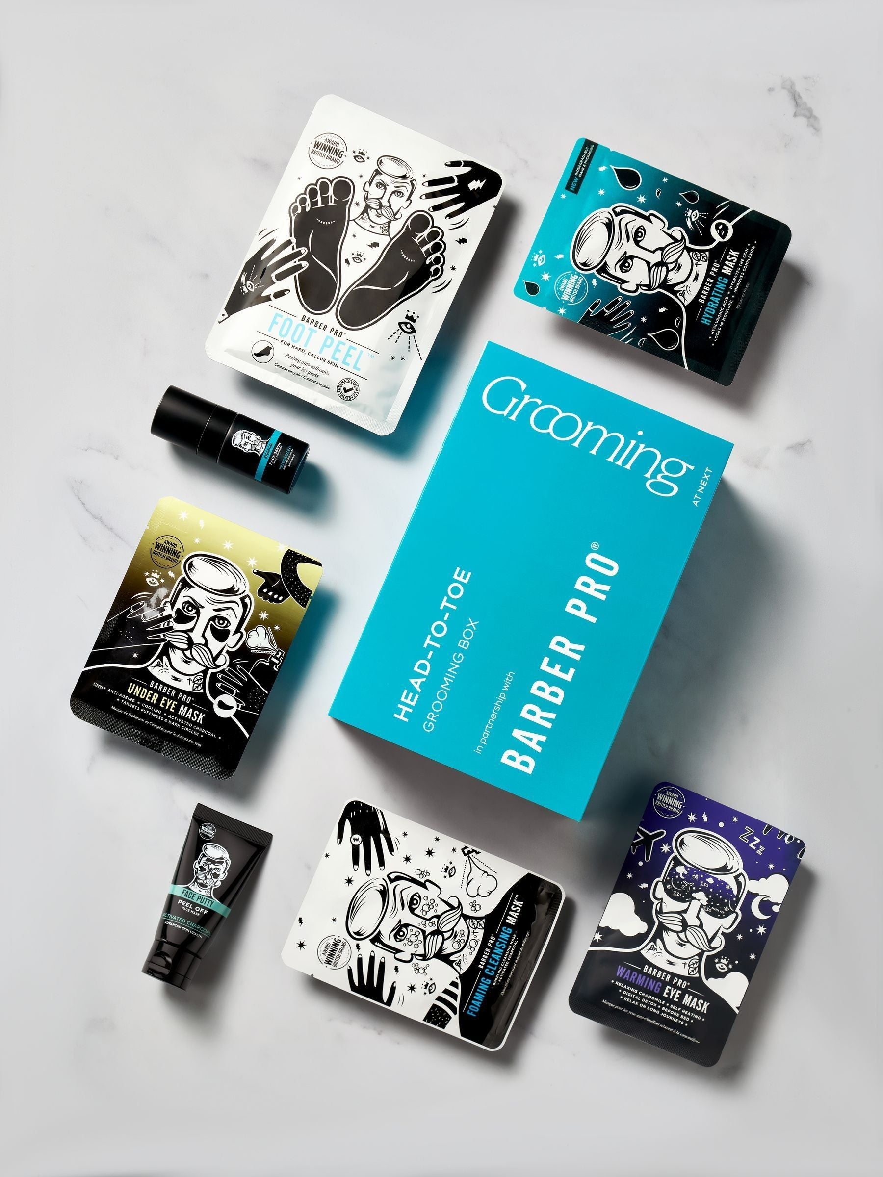 Barber Pro Head-to-Toe Grooming Box, UK version