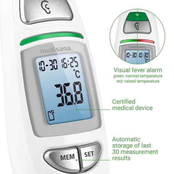 Medisana TM 750 multi-functional infrared thermometer, UK version