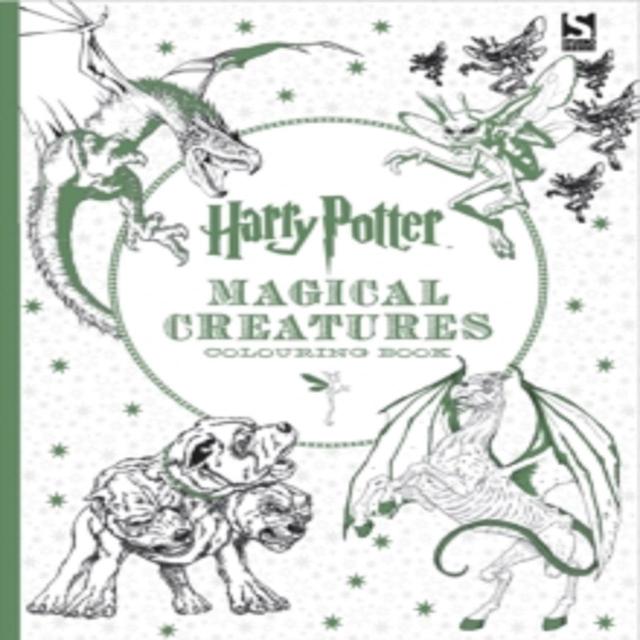 Harry Potter Magical Creatures Colouring Book GOODS M&S   