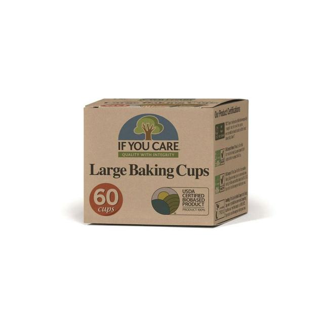 If You Care Large Vegan Cupcake Cases   60 per pack GOODS M&S   