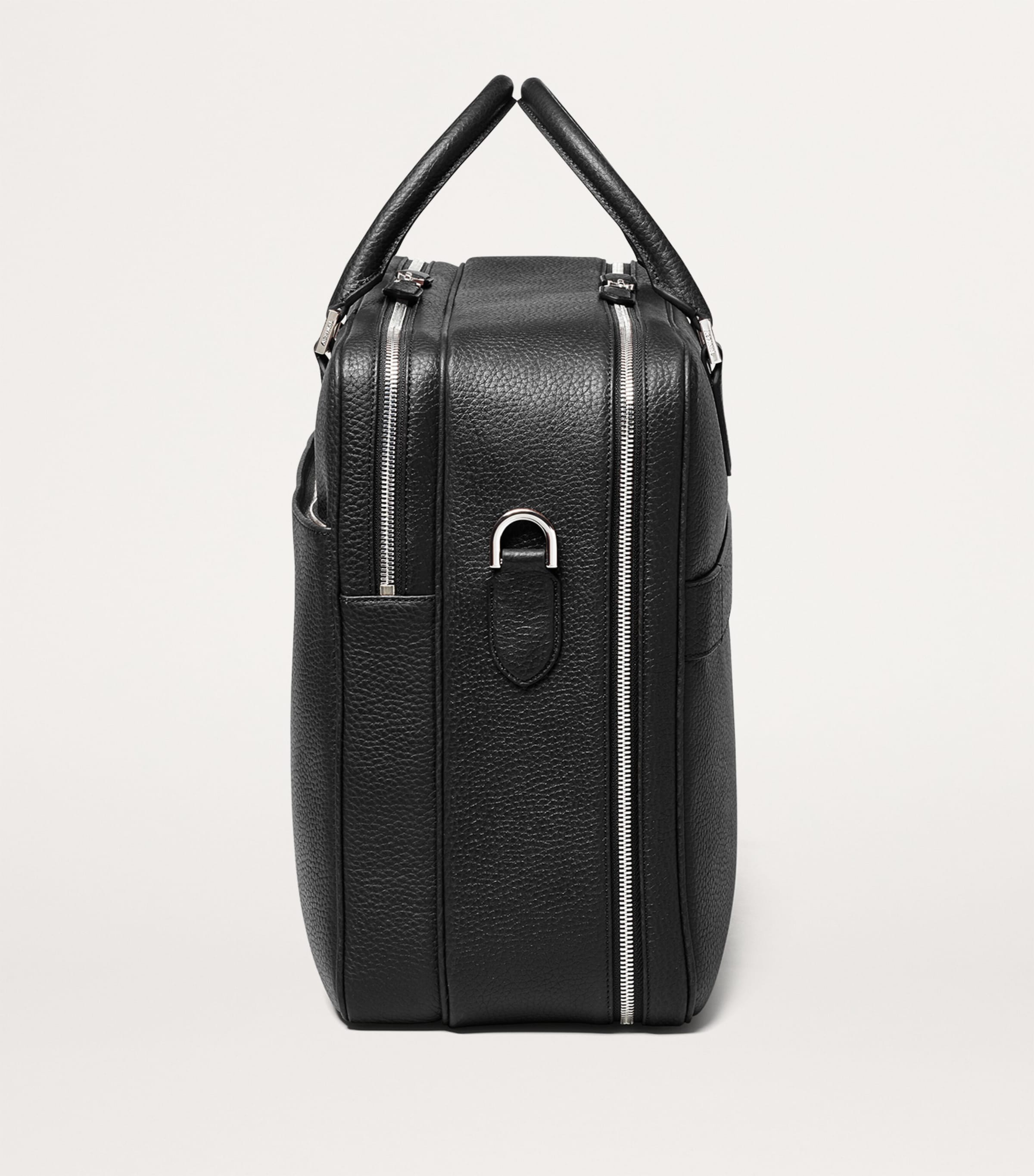 Aspinal Of London leather 48 Hour Mount Street travel bag - British product