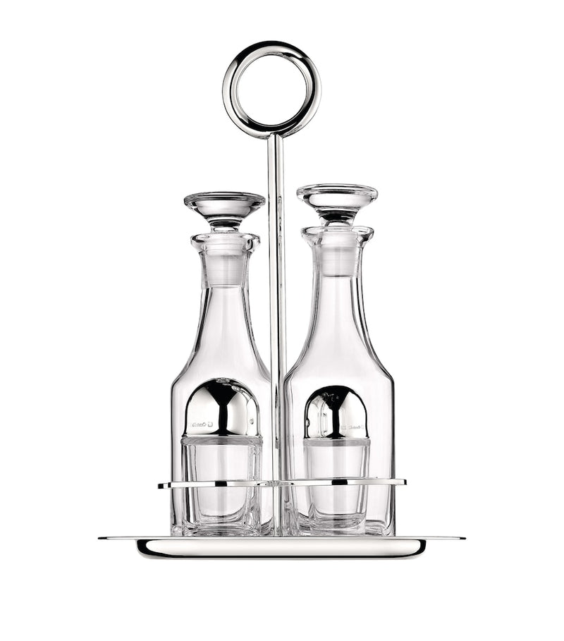 Christofle Crystal Vertigo cruet set - British product