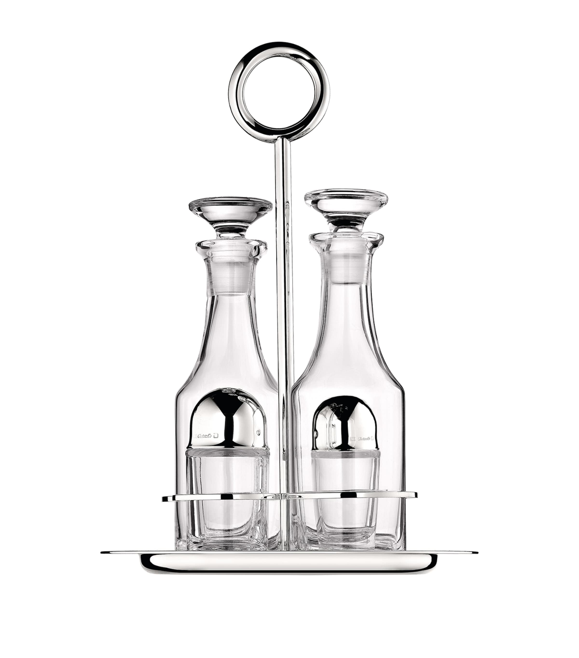 Christofle Crystal Vertigo cruet set - British product