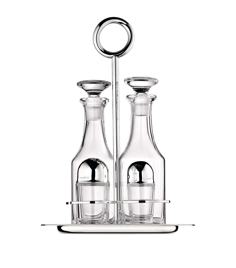 Christofle Crystal Vertigo cruet set - British product