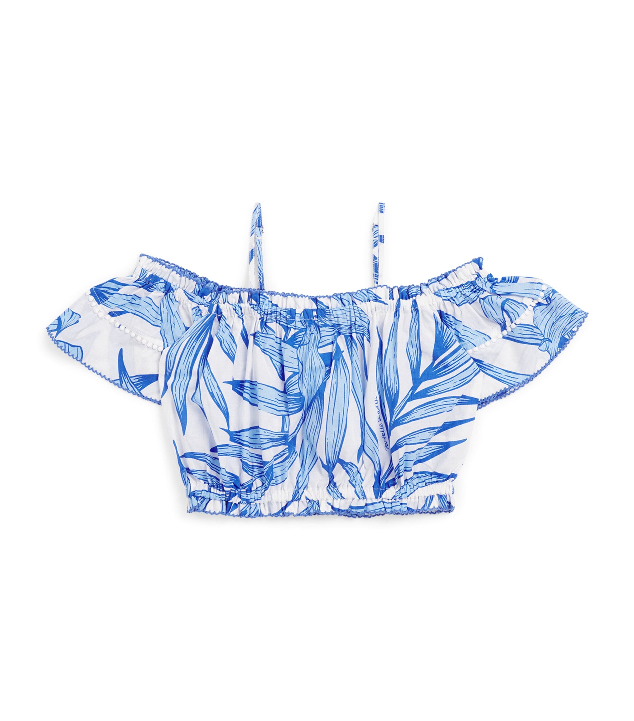 Poupette St Barth Kids cotton top for children aged 4-12 years, imported from the UK