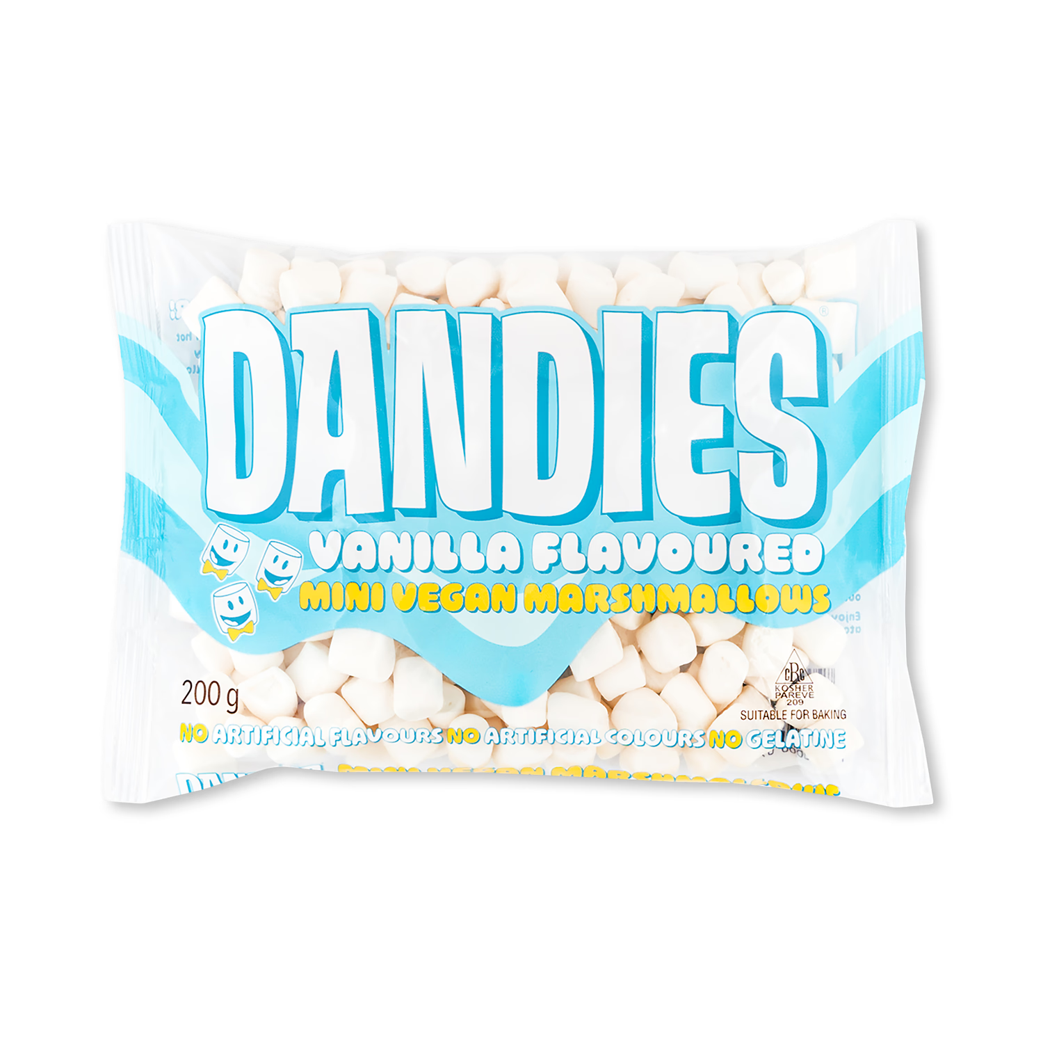 Dandies Vegan Vanilla Marshmallows 12 x 200g