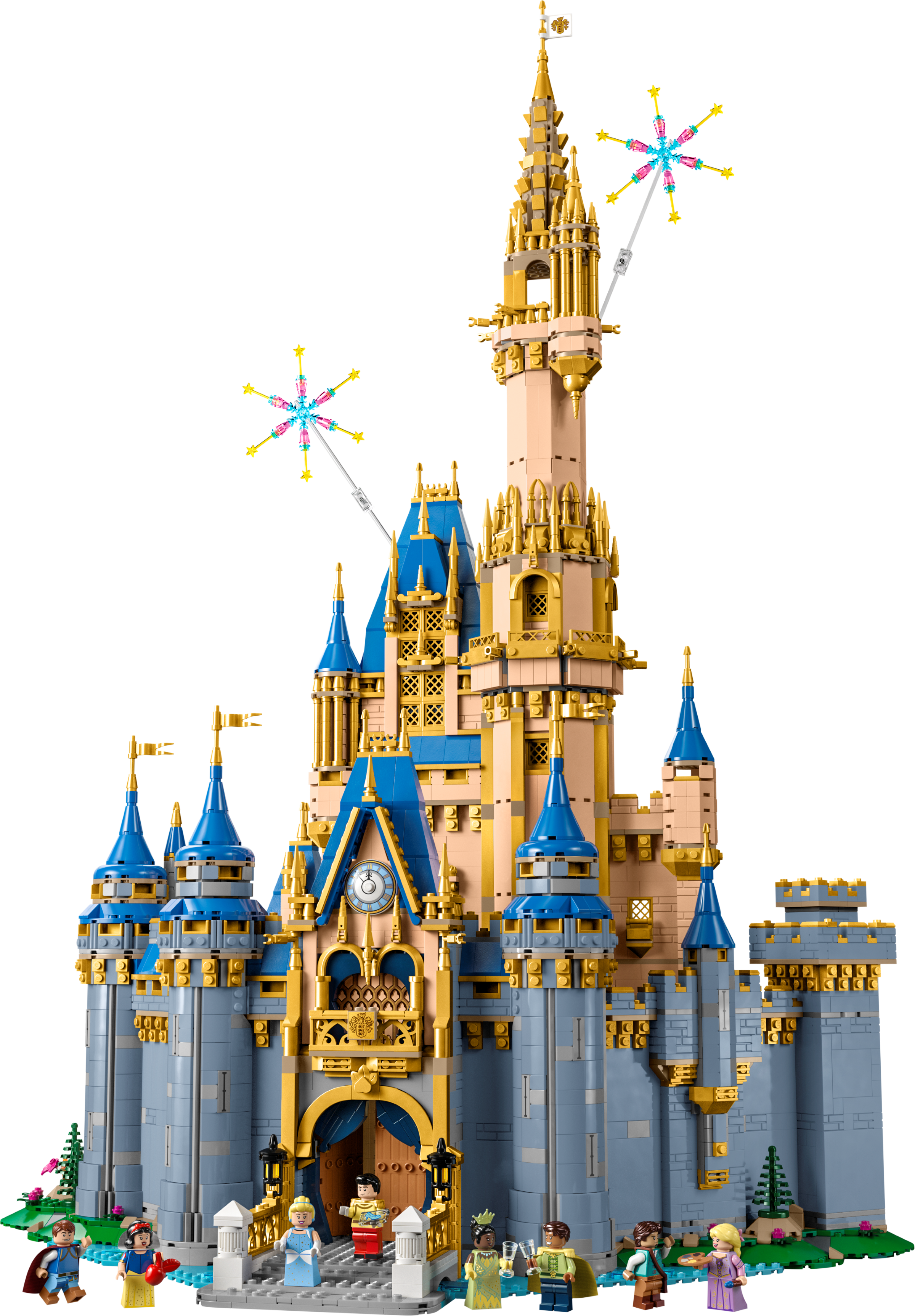 مجموعة بناء قلعة LEGO Disney 4837 قطعة، مستوردة من المملكة المتحدة