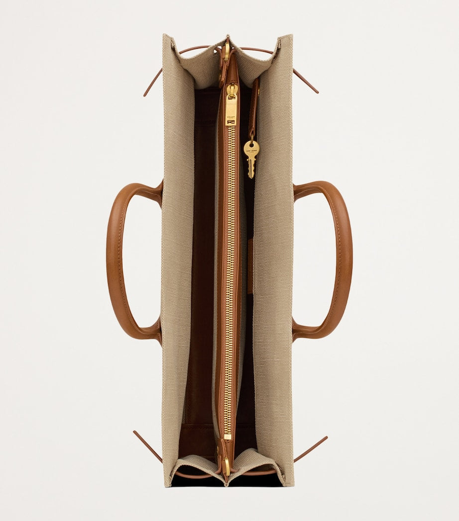 Saint Laurent Sac Du Jour structured tote bag - British product