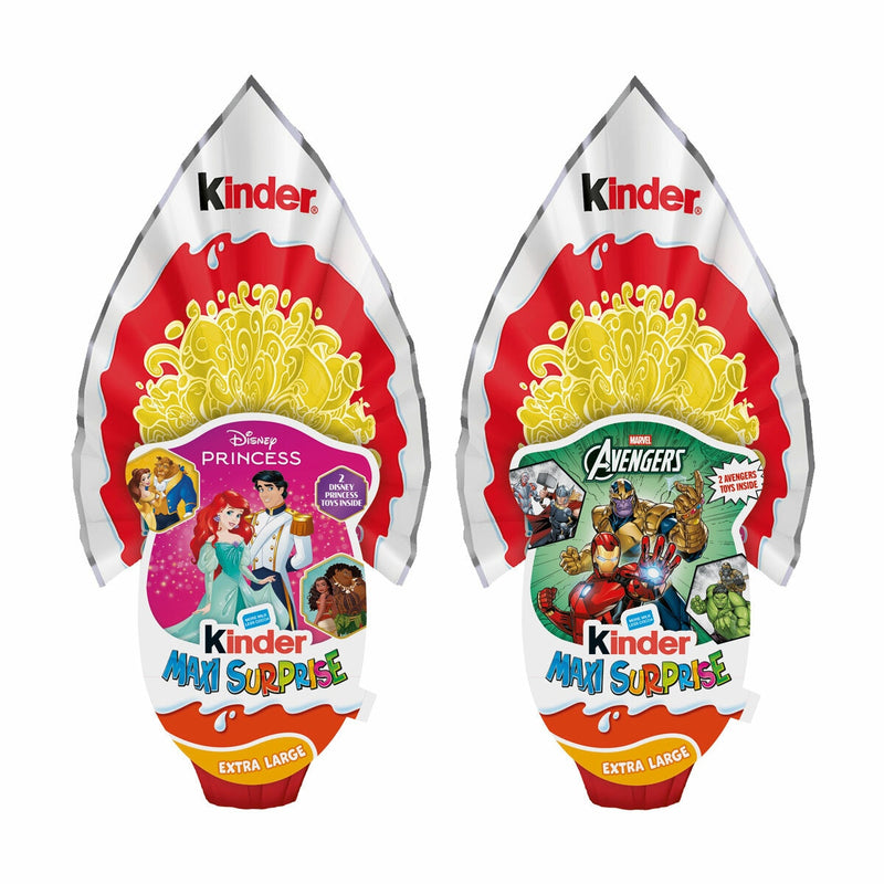 Kinder Maxi Flame Surprise Easter Egg, 320g in 2 Varieties