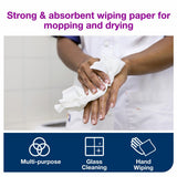 Tork wiping paper white 6 x 157.5m (British brand)