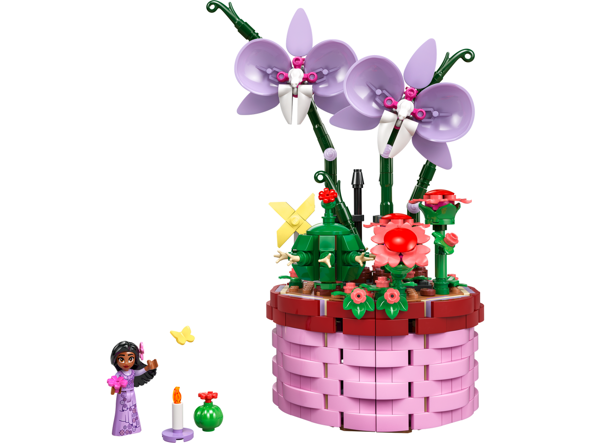 LEGO Disney Encanto Isabela flowerpot building set 641, imported from the UK