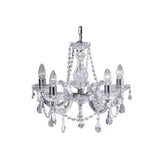 Argos Home 5 light chandelier clear acrylic droplets, UK version