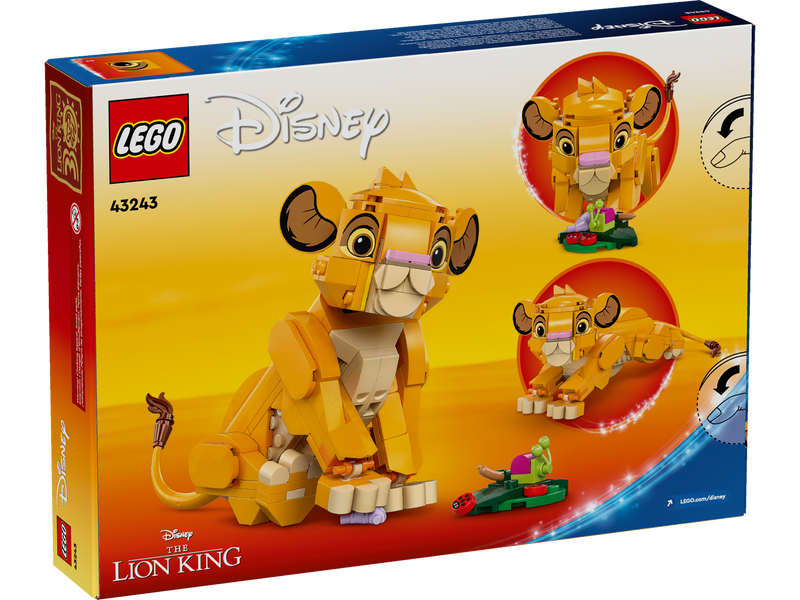 LEGO Simba Lion King Cub Model 222 Pieces (British brand)