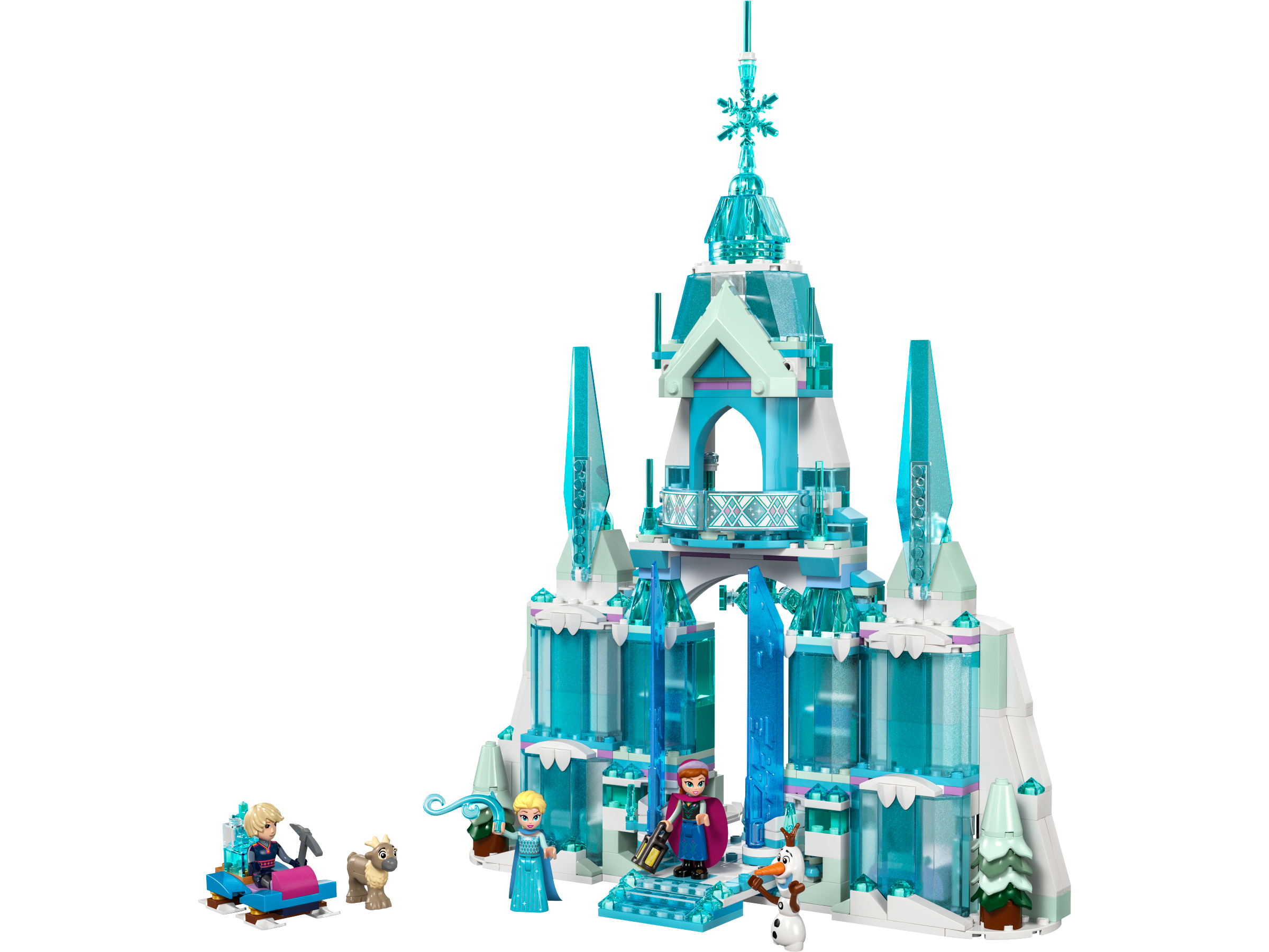 LEGO Elsa's Ice Palace building set 630 pieces - British product