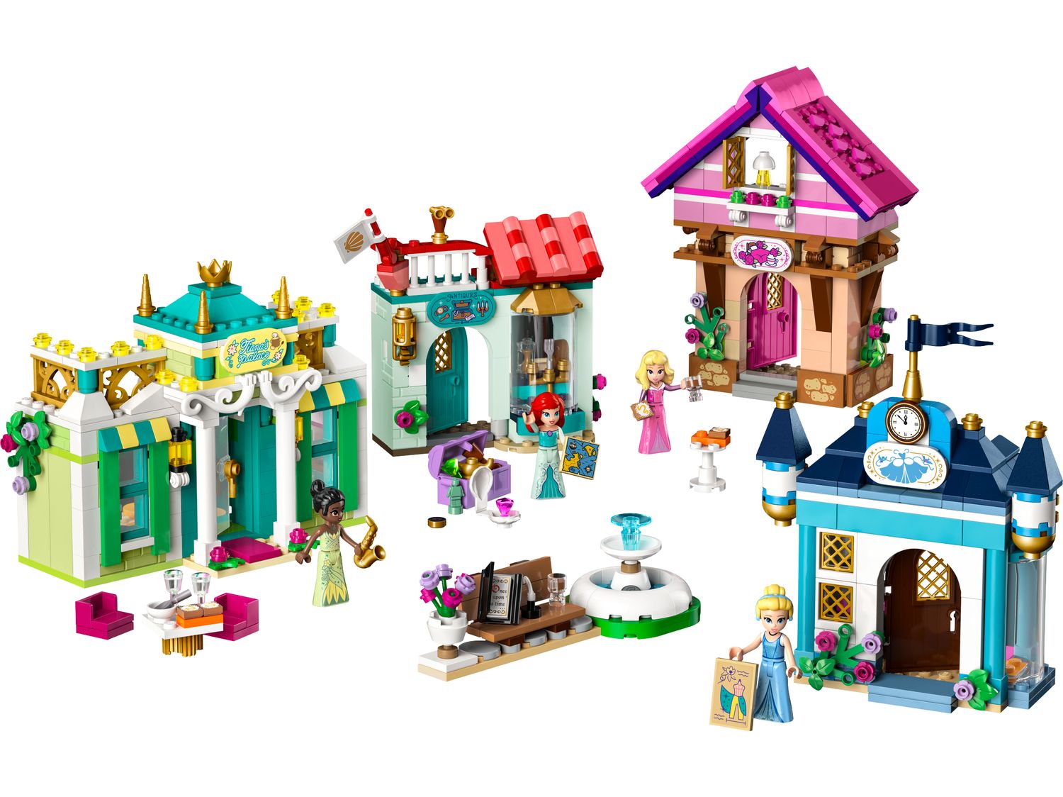 LEGO Disney Princess Market Adventure Set 817 Pieces - British product