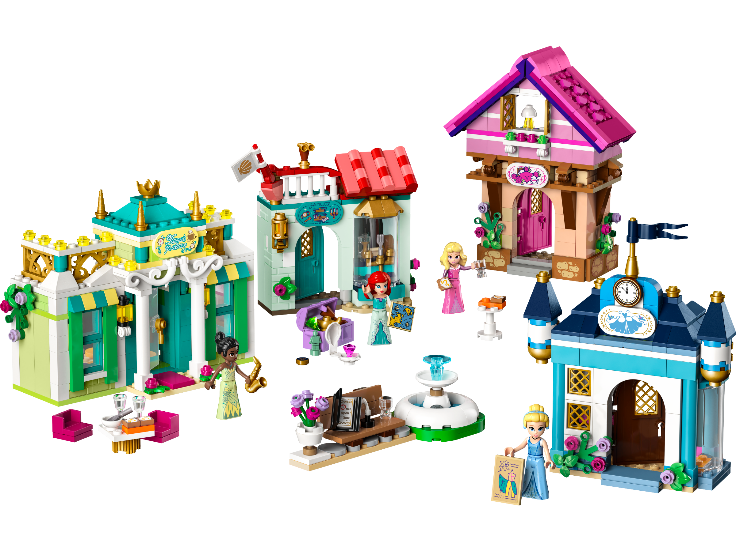 LEGO Disney Princess Markedseventyrsett 817 deler - Britisk produkt