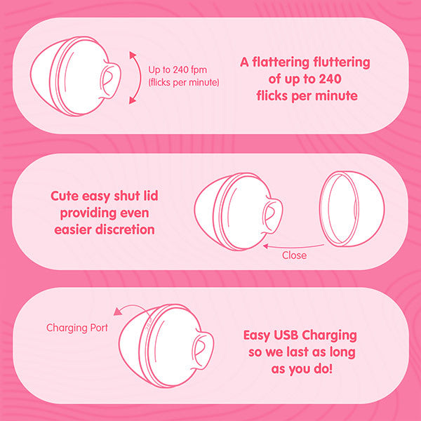 Skins Scream Egg clitoral stimulator, imported from the UK